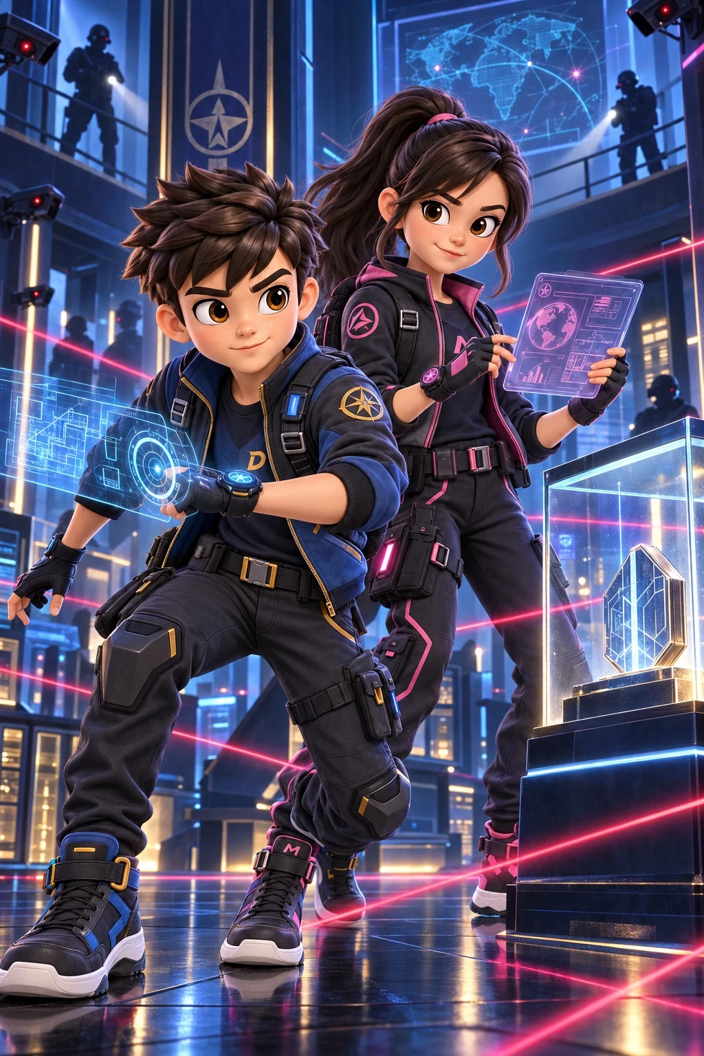 Agent Dean & Maya: The Crystal Cipher