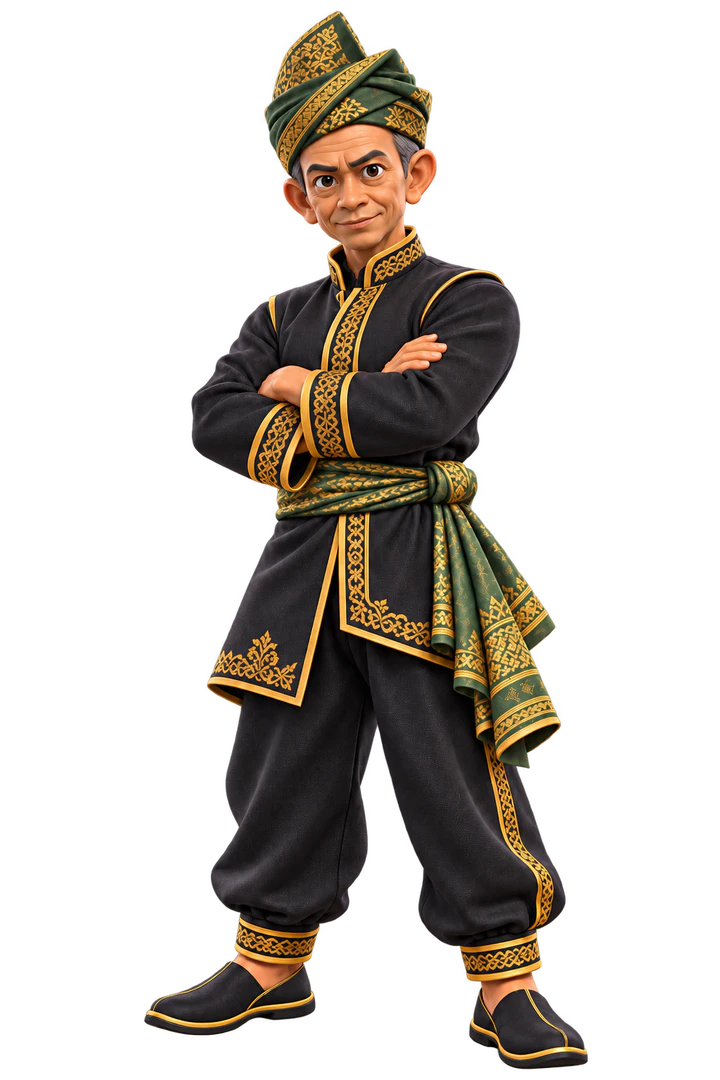 Tok Wan Don, respected master of traditional Malay silat
