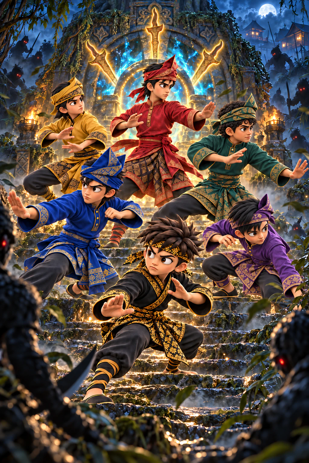 The Five Hangs: Legacy of Taming Sari