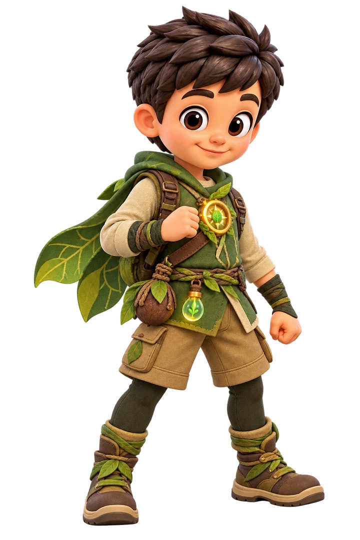 Dean as the Tiny Explorer